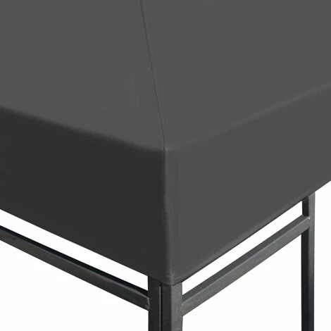 Hommoo Toile Superieure De Belvedere 310 G / M² 4 X 3 M Gris HDV28972 6 Hommoo Toile Superieure De Belvedere 310 G / M² 4 X 3 M Gris HDV28972 – Image 4