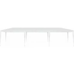 Hommoo Tente De Reception 3 X 9 M PE Blanc HDV29232 -Tente de réception Soldes 25141920 3