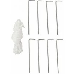 Hommoo Tente De Reception Pliable Avec 4 Parois En Maille 4 X 3 M HDV29261 -Tente de réception Soldes 25141964 5