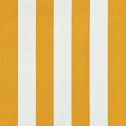 Hommoo Auvent Retractable 300x150 Cm Jaune Et Blanc HDV05650 -Tente de réception Soldes 25429256 2