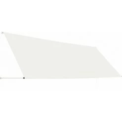 Hommoo Auvent Retractable 400x150 Cm Creme HDV05664 -Tente de réception Soldes 25429337 4