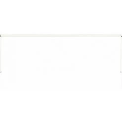 Hommoo Auvent Retractable 400x150 Cm Creme HDV05664 -Tente de réception Soldes 25429337 5