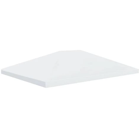 ASUPERMALL Toile Superieure De Belvedere 310 G / M² 4 X 3 M Blanc Creme 3 ASUPERMALL Toile Superieure De Belvedere 310 G / M² 4 X 3 M Blanc Creme