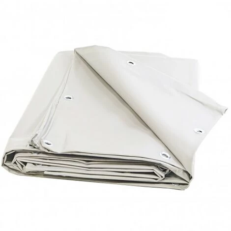 UNIVERS DU PRO Toile 2x3 M BLANCHE Pergola Et Tonnelle 680g /m² - Bâche Protection Blanche 3 UNIVERS DU PRO Toile 2x3 M BLANCHE Pergola Et Tonnelle 680g /m² - Bâche Protection Blanche