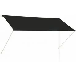 TRUE DEAL Auvent Rétractable 250x150 Cm Anthracite -Tente de réception Soldes 26120375 2