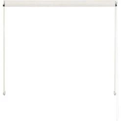 TRUE DEAL Auvent Rétractable 100x150 Cm Crème -Tente de réception Soldes 26122796 5