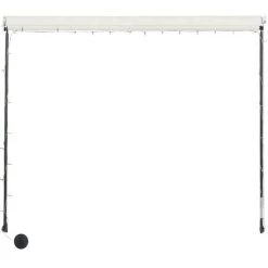 TRUE DEAL Auvent Rétractable Avec LED 250x150 Cm Crème 11 TRUE DEAL Auvent Rétractable Avec LED 250x150 Cm Crème -Tente de réception Soldes 26122841 5