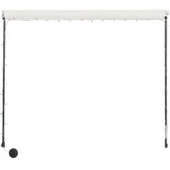 TRUE DEAL Auvent Rétractable Avec LED 300x150 Cm Crème 11 TRUE DEAL Auvent Rétractable Avec LED 300x150 Cm Crème -Tente de réception Soldes 26122846 5