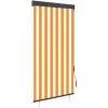 TRUE DEAL Store Roulant D'extérieur 80x250 Cm Blanc Et Orange 2 TRUE DEAL Store Roulant D'extérieur 80x250 Cm Blanc Et Orange -Tente de réception Soldes 26122918 1
