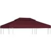 TRUE DEAL Toile Supérieure Double De Belvédère 310 G/m² 4x3 M Bordeaux 2 TRUE DEAL Toile Supérieure Double De Belvédère 310 G/m² 4x3 M Bordeaux -Tente de réception Soldes 26366938 1