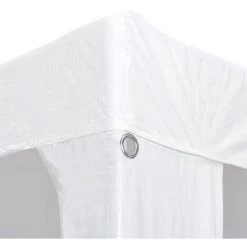 TRUE DEAL Tente De Réception 3 X 6 M PE Blanc -Tente de réception Soldes 26367068 4