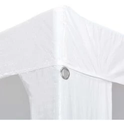TRUE DEAL Tente De Réception 3 X 9 M PE Blanc -Tente de réception Soldes 26367070 4