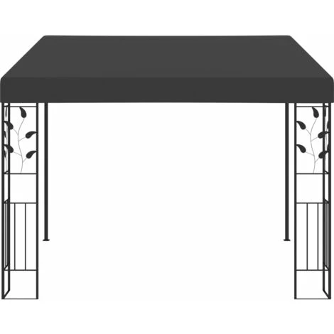 TRUE DEAL Belvédère à Montage Mural 3x3x2,5 M Anthracite 4 TRUE DEAL Belvédère à Montage Mural 3x3x2,5 M Anthracite - Image 2