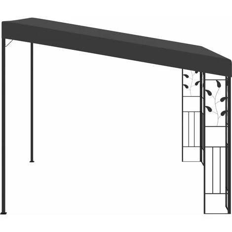 TRUE DEAL Belvédère à Montage Mural 3x3x2,5 M Anthracite 6 TRUE DEAL Belvédère à Montage Mural 3x3x2,5 M Anthracite - Image 4