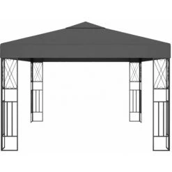 TRUE DEAL Tonnelle 3x4 M Anthracite Tissu 9 TRUE DEAL Tonnelle 3x4 M Anthracite Tissu -Tente de réception Soldes 26369741 3