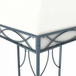 TRUE DEAL Tonnelle 300 X 300 Cm Crème -Tente de réception Soldes 26369795 3