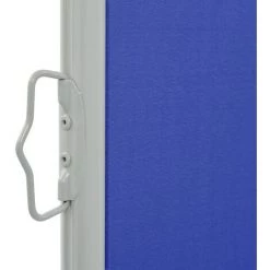 TRUE DEAL Auvent Latéral Rétractable De Patio 100x300 Cm Bleu -Tente de réception Soldes 26370050 3