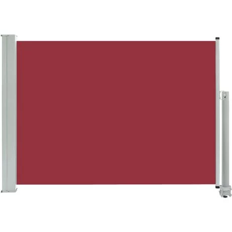 TRUE DEAL Auvent Latéral Rétractable De Patio 80x300 Cm Rouge 4 TRUE DEAL Auvent Latéral Rétractable De Patio 80x300 Cm Rouge - Image 2