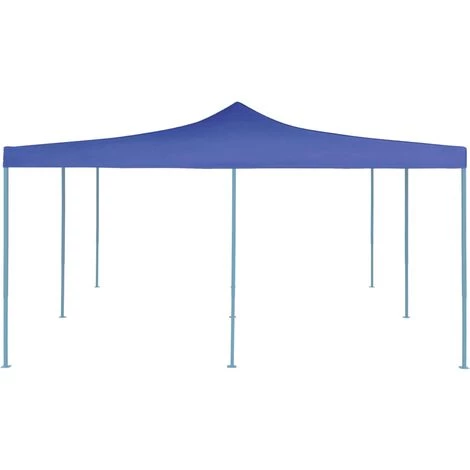 TRUE DEAL Belvédère Pliable 5x5 M Bleu 4 TRUE DEAL Belvédère Pliable 5x5 M Bleu - Image 2