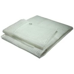 TECPLAST Toile Pour Pergola Et Tonnelle 2 X 3 M170g/m² - Bâche Pour Pergola Et Tonnelle Transparente - 2x3 M En Polyéthylène