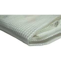 TECPLAST Toile Pour Pergola Et Tonnelle 4 X 3 M170g/m² - Bâche Pour Pergola Et Tonnelle Transparente - 4x3 M En Polyéthylène -Tente de réception Soldes 2638012 3