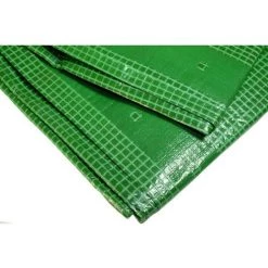 TECPLAST Toile 4 X 3 M Pour Pergola Et Tonnelle 170g/m² - Bâche Pour Pergola Et Tonnelle Verte - 4x3 M En Polyéthylène -Tente de réception Soldes 2638016 5
