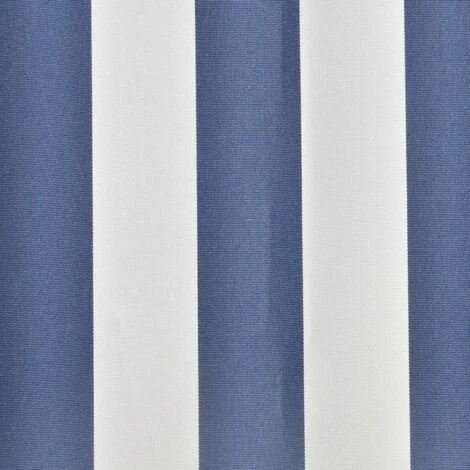 ASUPERMALL Store Banne En Toile Bleu Et Blanc 6 X 3 M (Cadre Non Inclus) 5 ASUPERMALL Store Banne En Toile Bleu Et Blanc 6 X 3 M (Cadre Non Inclus) - Image 3