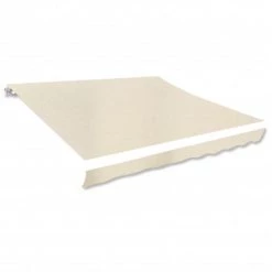 ASUPERMALL Toile D'auvent Creme 3 X 2,5 M (cadre Non Inclus) -Tente de réception Soldes 26478246 3