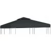 ASUPERMALL Recouvrement De Remplacement D'auvent 310 G/m² 3x3 M Gris Fonce -Tente de réception Soldes 26479943 1