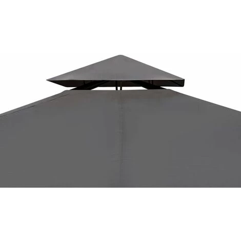 ASUPERMALL Tonnelle En Polyrotin Avec Toit Gris Fonce 3 X 4 M 6 ASUPERMALL Tonnelle En Polyrotin Avec Toit Gris Fonce 3 X 4 M - Image 4