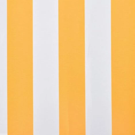 ASUPERMALL Toile D'auvent Orange Et Blanc 450x300 Cm 4 ASUPERMALL Toile D'auvent Orange Et Blanc 450x300 Cm – Image 2