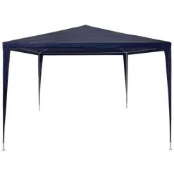 ASUPERMALL Tente De Reception 3 X 4 M PE Bleu -Tente de réception Soldes 26964375 4