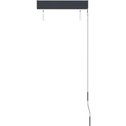 ASUPERMALL Store Roulant D'exterieur 60x250 Cm Orange Et Marron -Tente de réception Soldes 26965293 3