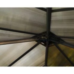 Palram - Canopia | Tonnelle De Jardin Fermée Ledro 3X4.3 Gris -Tente de réception Soldes 27074713 3