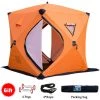 ASUPERMALL De Plus En Coton Epais Tente De Peche Hiver, Orange 1 ASUPERMALL De Plus En Coton Epais Tente De Peche Hiver, Orange -Tente de réception Soldes 27558072 1