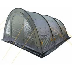 CampFeuer Tente Tunnel Pour 6 Personnes "Relax6" | Gris - Olive -Tente de réception Soldes 27652420 2