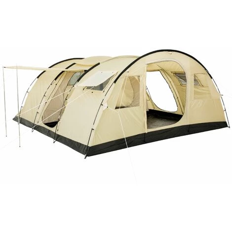 CampFeuer Tente Tunnel "Caza" Tente Pour 6 Personnes | 5000 Mm De Colonne D'eau 3 CampFeuer Tente Tunnel "Caza" Tente Pour 6 Personnes | 5000 Mm De Colonne D'eau
