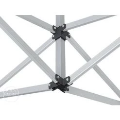 INTENT24.FR INTENT24 3x4,5 M Tente Pliante - Alu, PES Env. 400g/m², Bleu - Bleu -Tente de réception Soldes 28376779 3