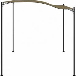 VidaXL Auvent De Parasol Taupe 3x2,5 M 180 G/m² - Taupe -Tente de réception Soldes 28433401 3