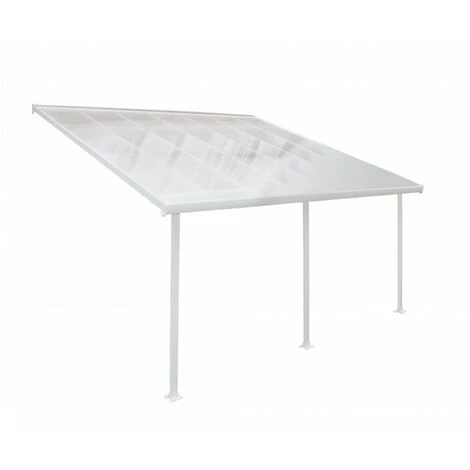 PALRAM Toit Terrasse FERIA 4 X 4m - Blanc 3 PALRAM Toit Terrasse FERIA 4 X 4m - Blanc