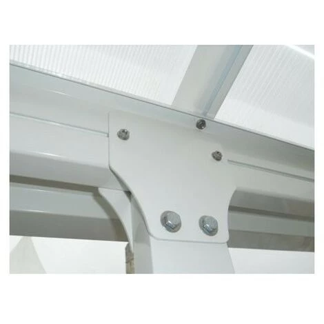 PALRAM Toit Terrasse FERIA 4 X 4m - Blanc 5 PALRAM Toit Terrasse FERIA 4 X 4m - Blanc – Image 3