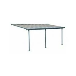 PALRAM Toit Terrasse FERIA 3 X 6 - Gris
