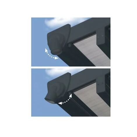 PALRAM Toit Terrasse FERIA 3 X 6 - Gris 5 PALRAM Toit Terrasse FERIA 3 X 6 - Gris – Image 3