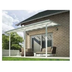 PALRAM Toit Terrasse FERIA 3 X 4 - Blanc -Tente de réception Soldes 28589161 3