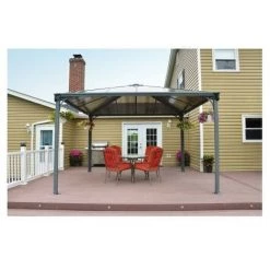 PALRAM Tonnelle De Jardin PALERMO 3600 - 3,6 X 3,6 M -Tente de réception Soldes 28589257 2