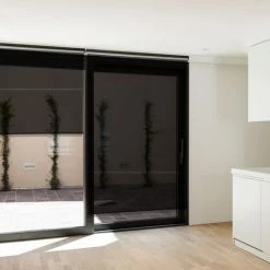 IDMARKET Lot De 3 Stores Enrouleurs Tamisants L.124 X H. 225 CM Pour Pergola Noir - Noir 11 IDMARKET Lot De 3 Stores Enrouleurs Tamisants L.124 X H. 225 CM Pour Pergola Noir - Noir -Tente de réception Soldes 29109574 5