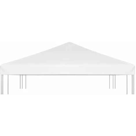 VidaXL Toile De Toit De Belvédère 270 G/m² 3x3 M Blanc - Blanc 5 VidaXL Toile De Toit De Belvédère 270 G/m² 3x3 M Blanc - Blanc - Image 3