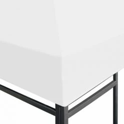 VidaXL Toile De Toit De Belvédère 270 G/m² 3x3 M Blanc - Blanc 10 VidaXL Toile De Toit De Belvédère 270 G/m² 3x3 M Blanc - Blanc -Tente de réception Soldes 29117187 4