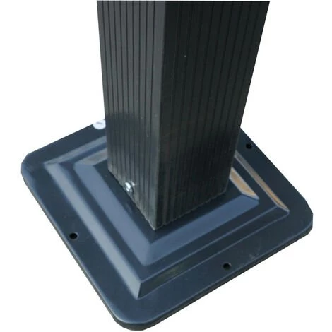 AVRIL PARIS Tonnelle/Pergola En Aluminium 3x4m Toile Coulissante Rétractable - Gris - HAVANA - Gris 6 AVRIL PARIS Tonnelle/Pergola En Aluminium 3x4m Toile Coulissante Rétractable - Gris - HAVANA - Gris - Image 4