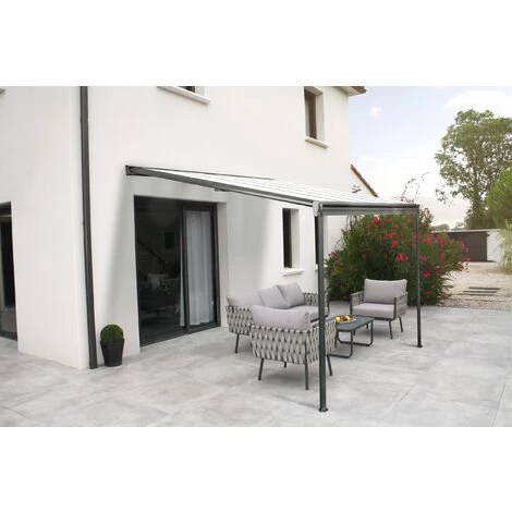 DCB GARDEN PERGOLA POLYCARBONATE 3X3-N - DCBGARDEN 4 DCB GARDEN PERGOLA POLYCARBONATE 3X3-N - DCBGARDEN - Image 2